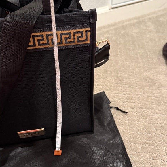 Versace Black and Gold Tote Bag - Picture 10 of 11